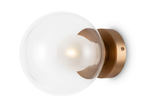 Стеклянный светодиодный настенный светильник