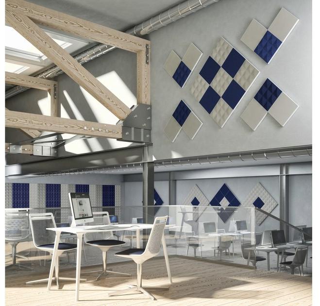 GABER Акустическая стеновая панель из полиэстера Gaber® acoustic systems sun-id-1361812 - Вид №3