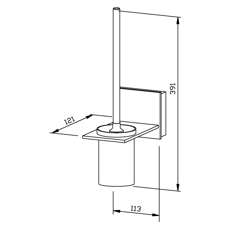 700761 Набор туалетных щеток AC761 WAGNER_EWAR A-LINE Wagner Ewar  - Вид №1