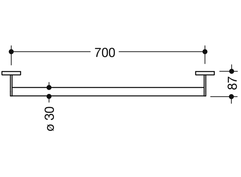 900.36.03460 ручка для захвата HEWI System 900 - Вид №4