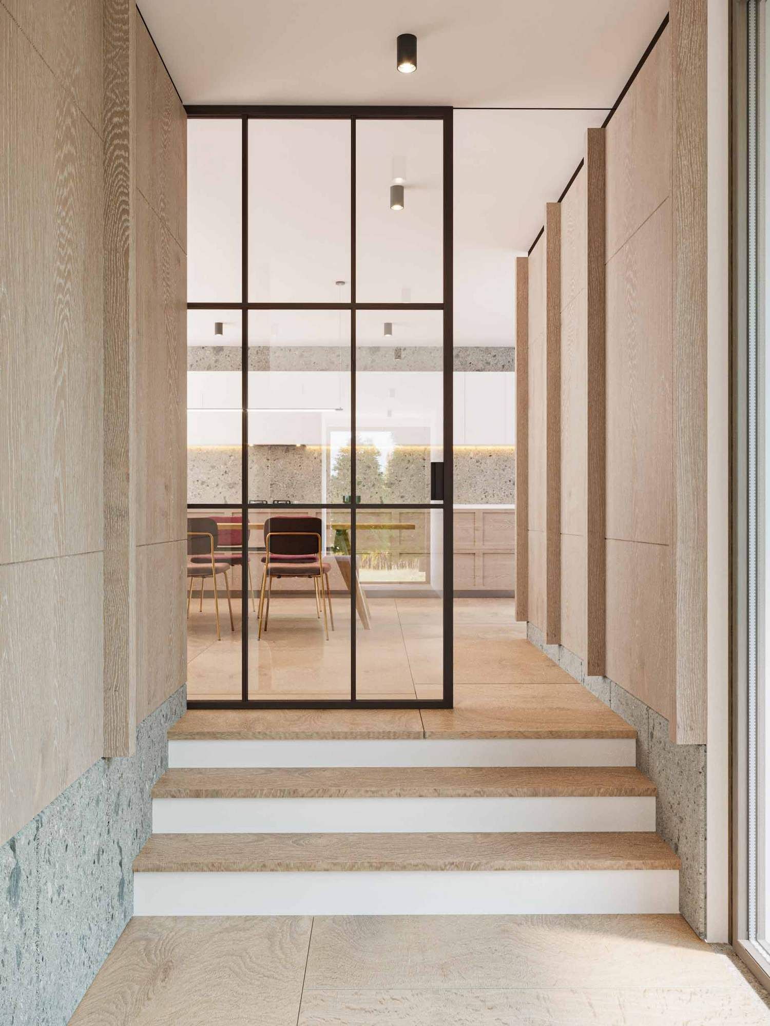 Деревянные и стеклянные двери Carminati Skyline System ARCH-00041984 - Вид №9