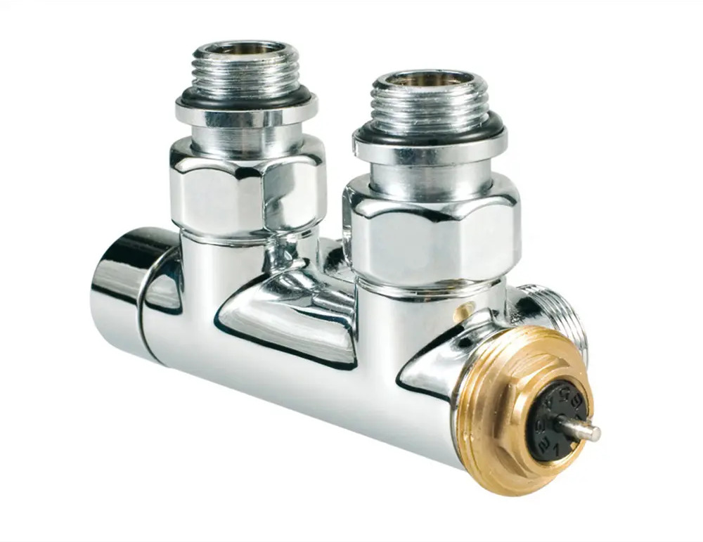 91234774 Термостатический угловой узел нижнего подключения Jaga Deco-Pro 1/2" М24 STLM-0939060