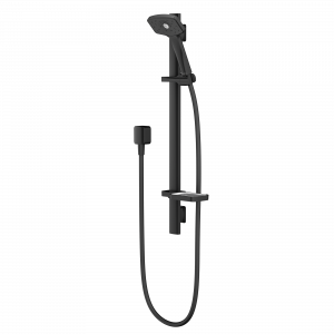 WASRBK Душ с направляющими скольжения Waipori Satinjet Methven Черный