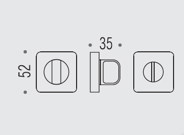 PT19BZG.VL Фиксатор сантехнический Rosetta PT19 BZG винтаж COLOMBO ROBOQUATTRO S Colombo Design - Вид №1