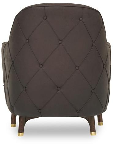 Enza Home Кресло из кожзаменителя с подлокотниками Navona sun-id-1474490 - Вид №9