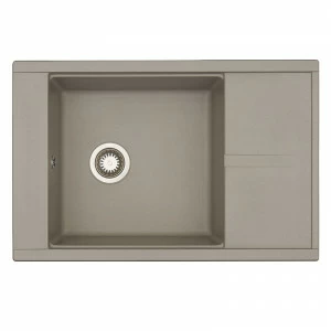 1A715132DE250 Мойка кухонная прямоугольная AQUATON ДЕЛИЯ