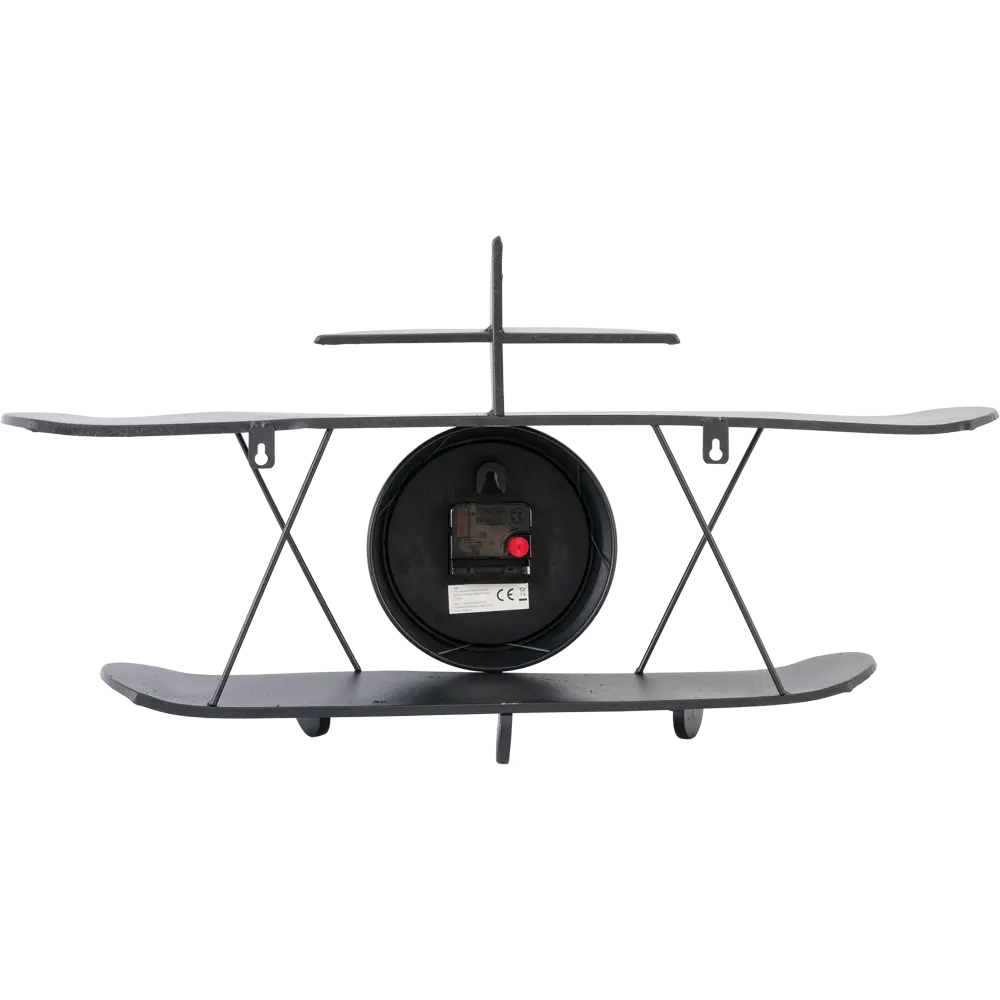 Настенные часы Atmosphera Самолет 15x33x63 см черный 169309 89071318 STLM-2167622  - Вид №1