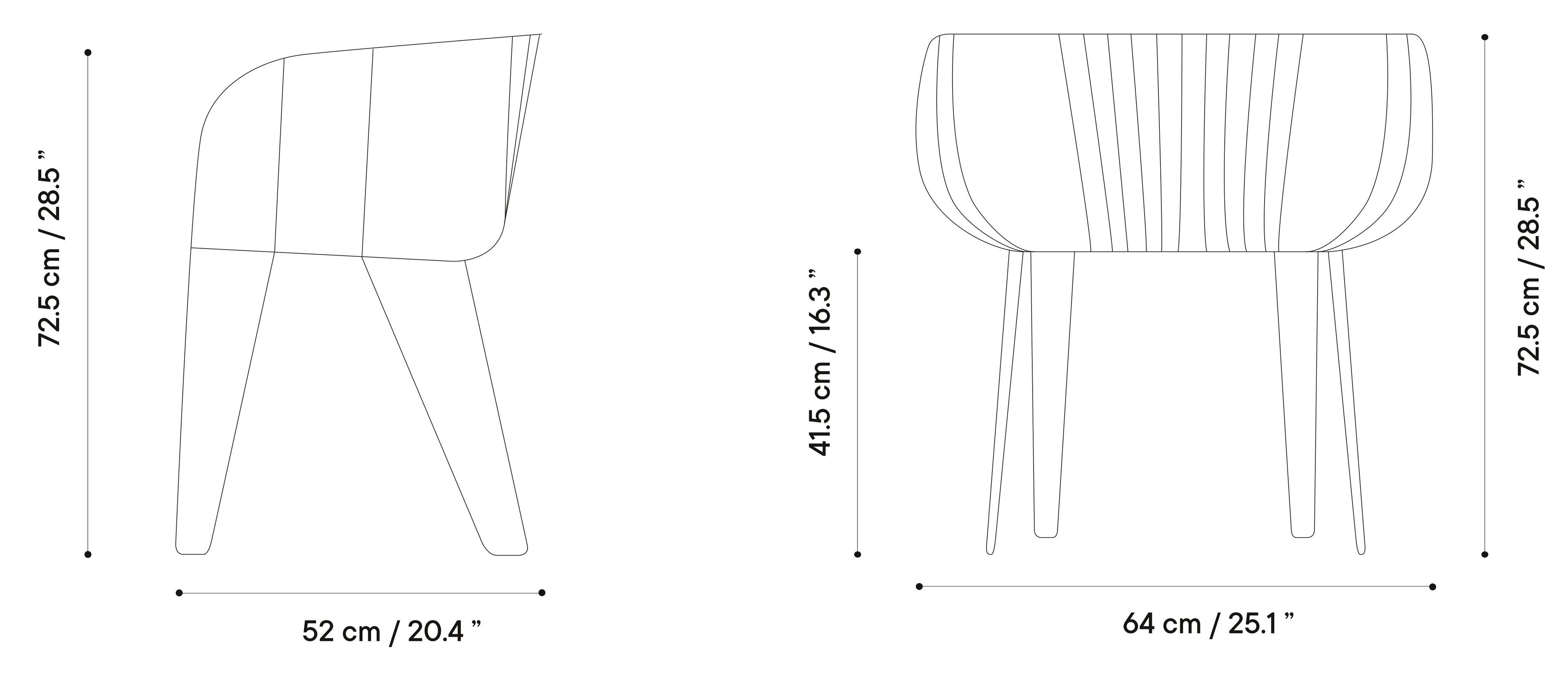 Стул для сада из оцинкованной стали с подлокотниками iSimar оливковое дерево ARCH-00119545 - Вид №2