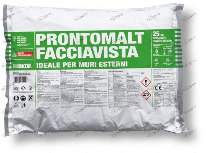 Bacchi Гидрофобный раствор для открытой кладки Malte, massetti e betoncini sun-id-1437581