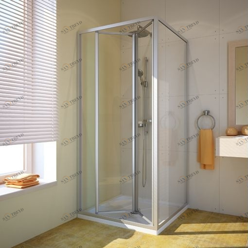 Душевая кабина 100x100 GK-404 стекло прозрачное GUTEWETTER PRACTIC SQUARE 100X100GK404