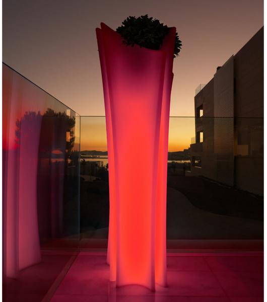 VONDOM Высокий яркий садовый горшок sun-id-1508991 - Вид №10