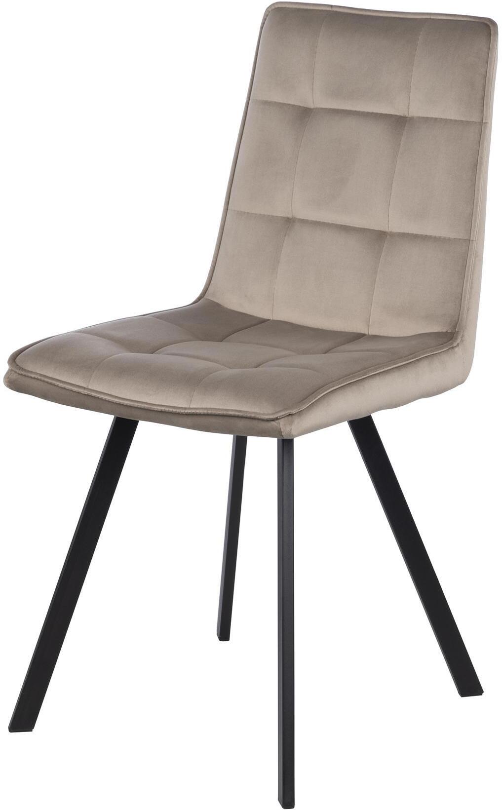 90483642 Стул 43х45х88 см металл цвет бежевый SOFT STLM-0246043 BOHEMIA HOME
