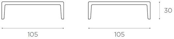EPÒNIMO Низкий квадратный журнальный столик из флоат-стекла  Gh001  - Вид №6