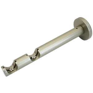 Кронштейн для штанги со сверлением Мульти двухрядный D20 мм алюминий цвет серебро 89414109 STLM-2077518