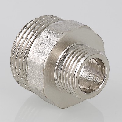 VTr.580.N.0804 Фитинг резьбовой – ниппель переходной Valtec 1 1/2" х 1/2"  - Вид №10