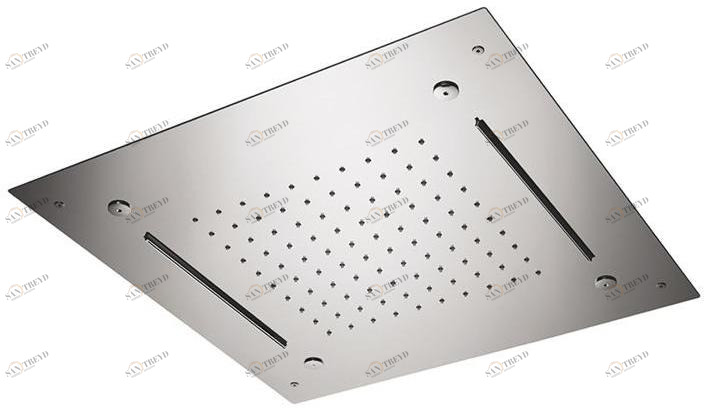 newform Душевая лейка с водопадом из нержавеющей стали Soffioni multigetto 70013