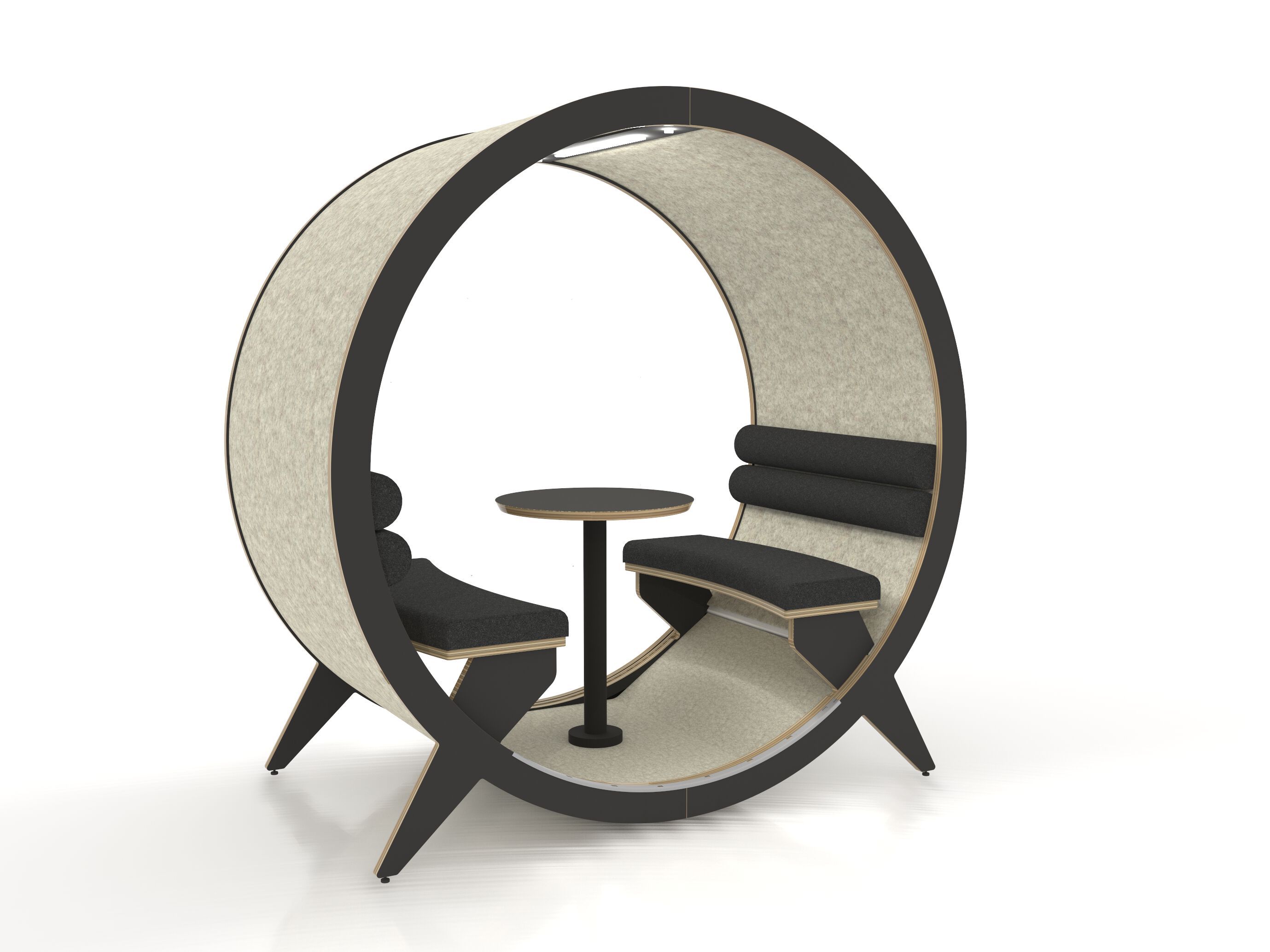 Акустический офис остров для встречи BlockO.design BlockO FOUR LOUNGE ARCH-00027585 - Вид №1