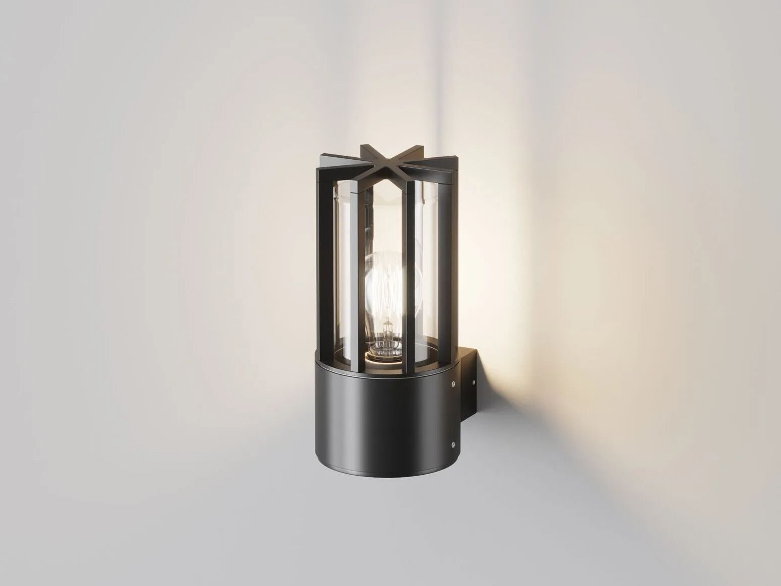 Металлическая наружная настенная лампа Maytoni Barrel ARCH-00037755 - Вид №1