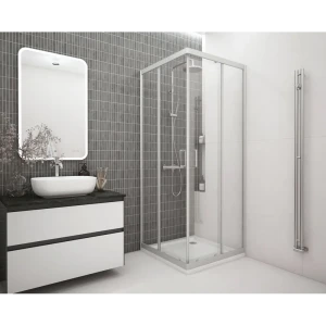 МЕТАКАМ Душевой уголок квадратный с раздвижными дверцами 89361543