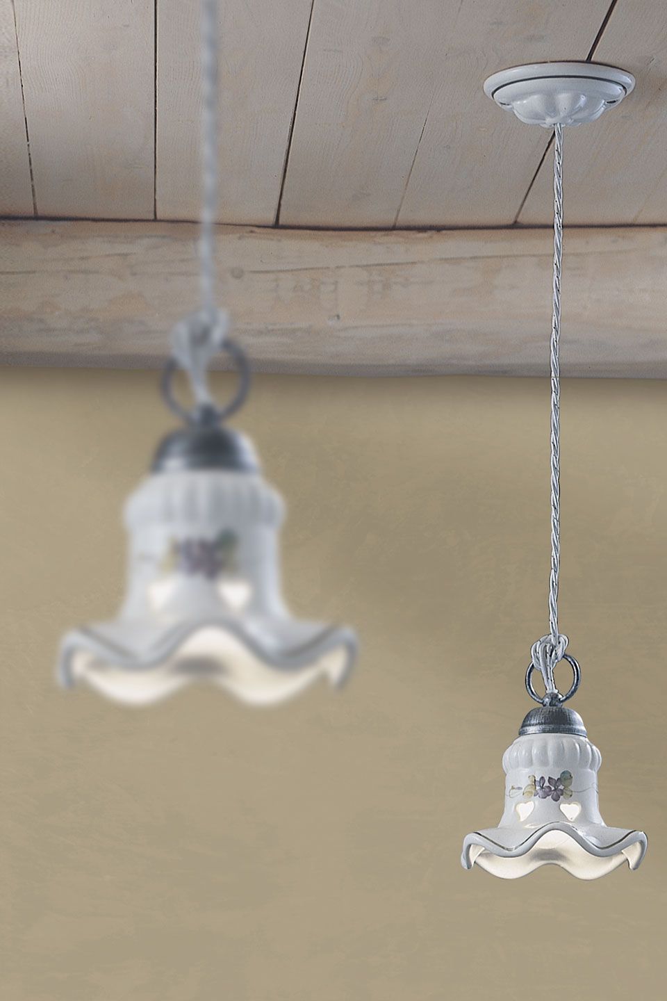 Керамический подвесной светильник FERROLUCE Chieti ARCH-00131888 - Вид №1