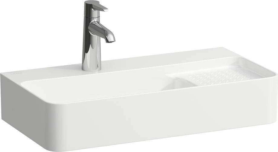 H8152850001041 Раковина укороченная, с полочкой справа LAUFEN PRO