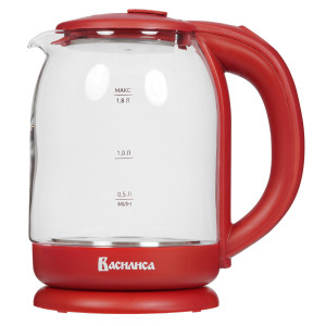 8195727 Электрочайник Василиса ВА-1035 бордовый