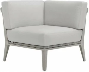 JANUS et Cie Угловой модуль для дивана из тикового дерева Rock garden