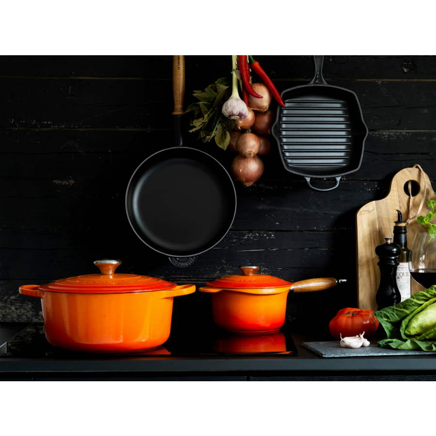 Ковш чугунный Le Creuset, Ø18 см, оранжевый 21139180902460 - Вид №1