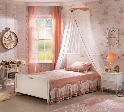 Покрывало с подушкой 120х200 см светло-розовое Dream CILEK ROMANTIC 00-3832463 Розовый Santreyd - Вид №2