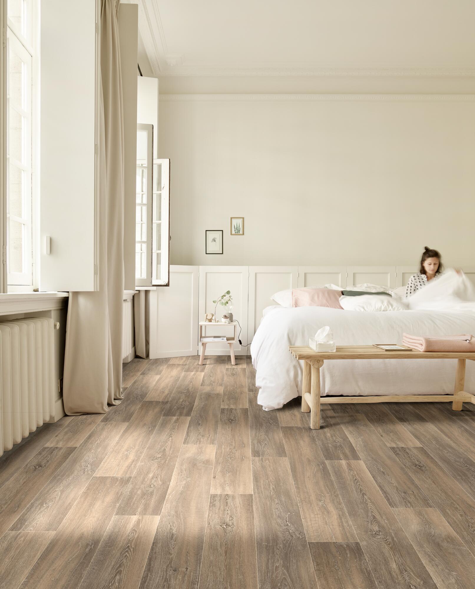 Нескользящий виниловый пол с эффектом дерева BEAUFLOR Trento ARCH-00005743 - Вид №1