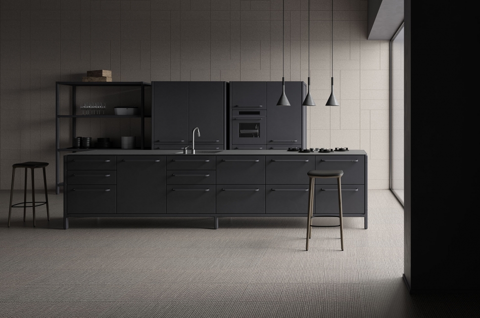 540 056 01 Печатный пробковый пол с разным дизайном Retile Venice Stone GRANORTE Vita Decor - Вид №2