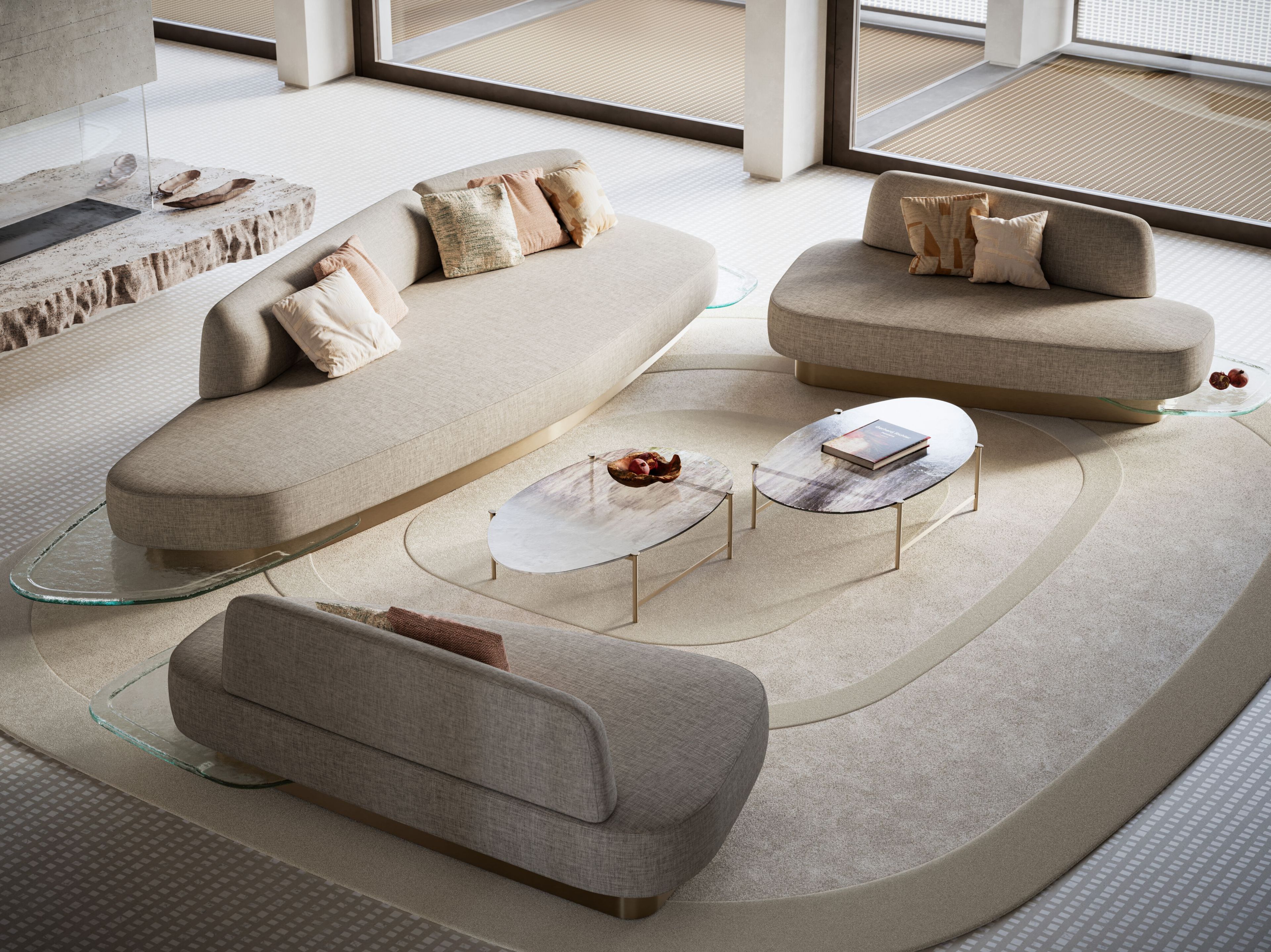 Ткань диван ARTE VENEZIANA Langhe ARCH-00015400 - Вид №3