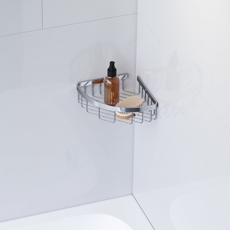 A7452100 Корзина для душа угловая хром AM.PM Sense L  - Вид №2