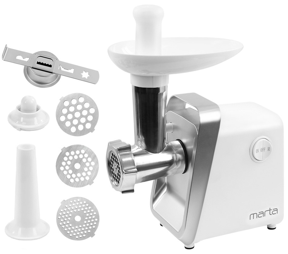 9071944 Мясорубка электрическая MARTA MT-MG2028A серый STDN-0135233