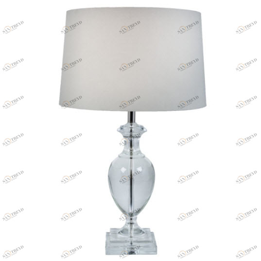 Настольная лампа Cameo - только основание 5257 PUSHA ВАЗА 061800 Белый;прозрачный 
