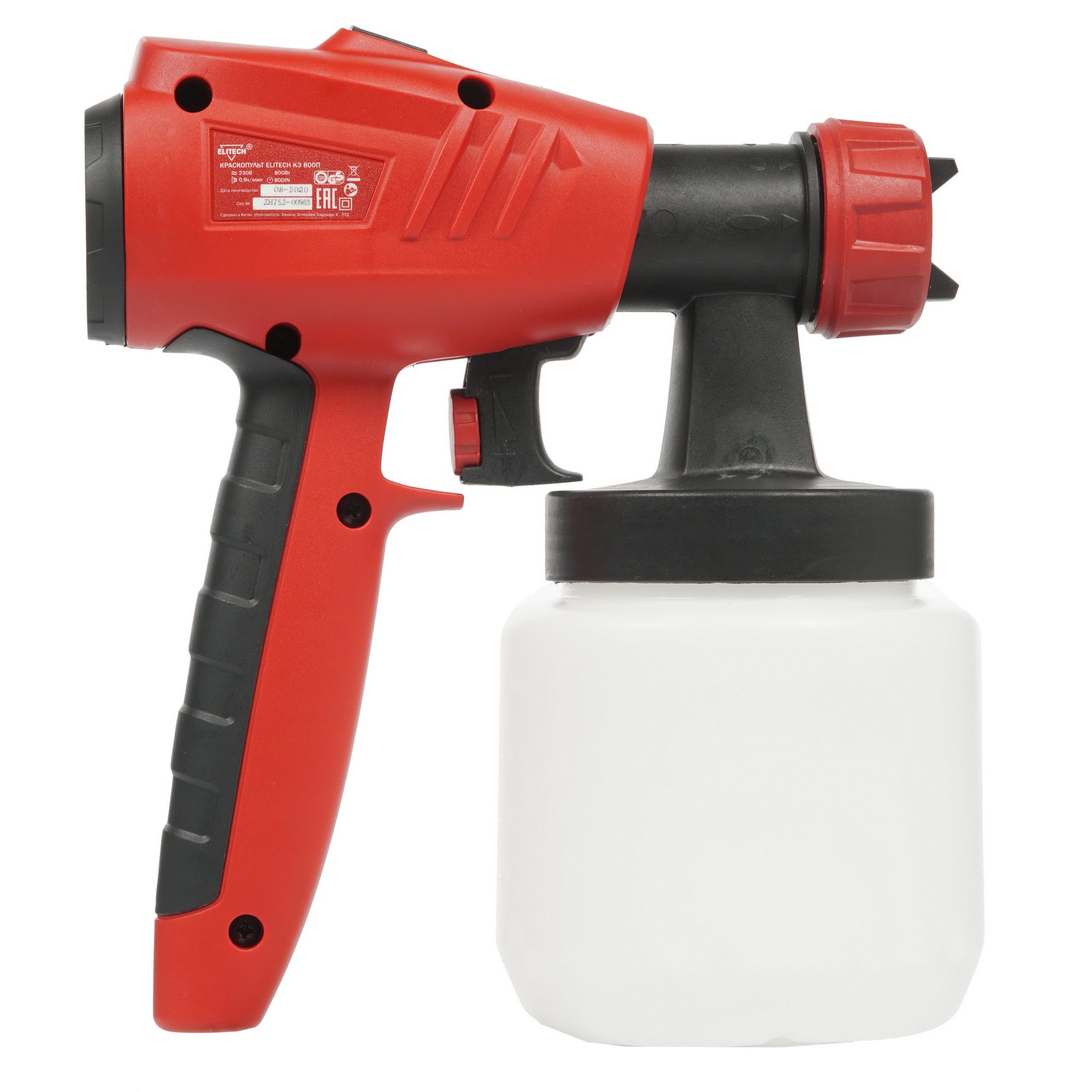 Краскопульт ELITECH КЭ 800П 8195564 STDN-0144313 - Вид №2