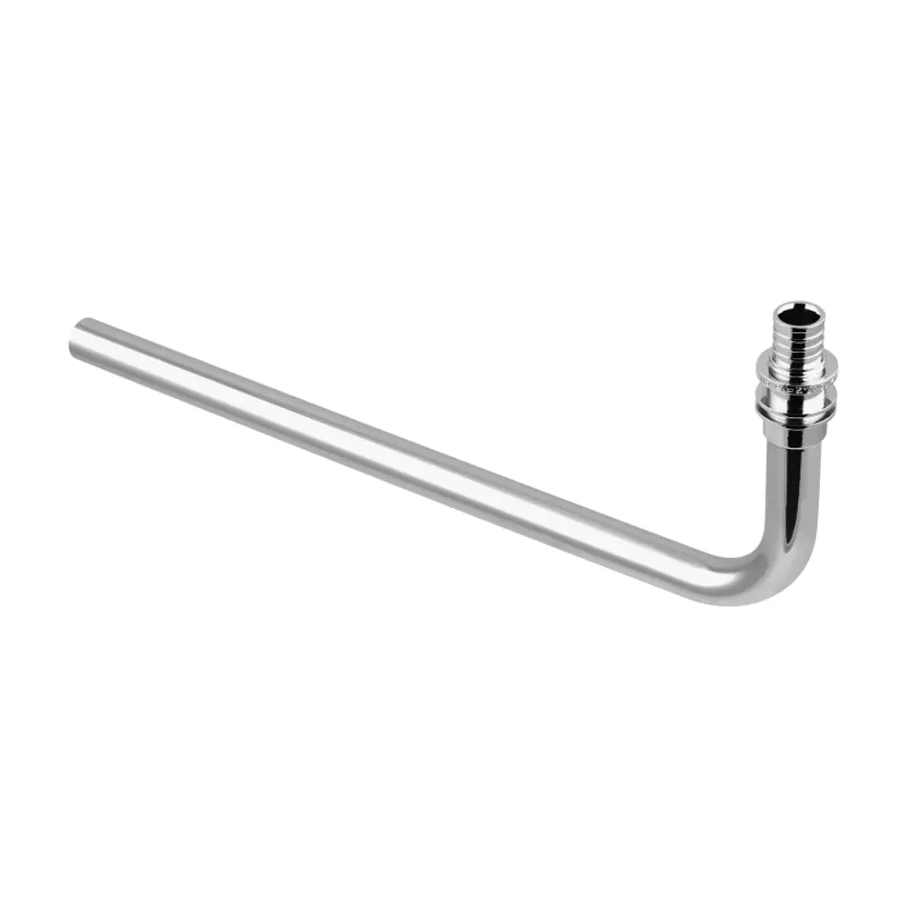 Трубка для радиатора Г-образная Pro Aqua 300х20 мм латунь STLM-2098422