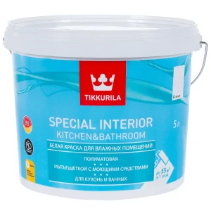 Краска Special Kitchen&Bathroom база A 5 л