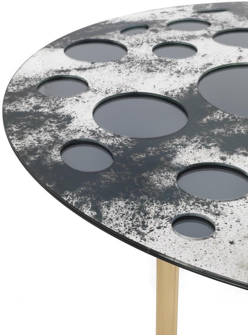 JCP UNIVERSE Низкий круглый металлический журнальный столик sun-id-1471855 - Вид №3