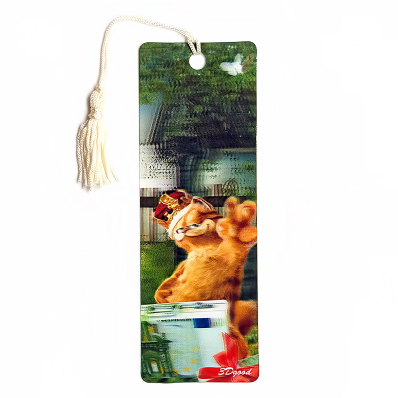 120 Закладка объемная 3D №1 Король кот Santreyd 