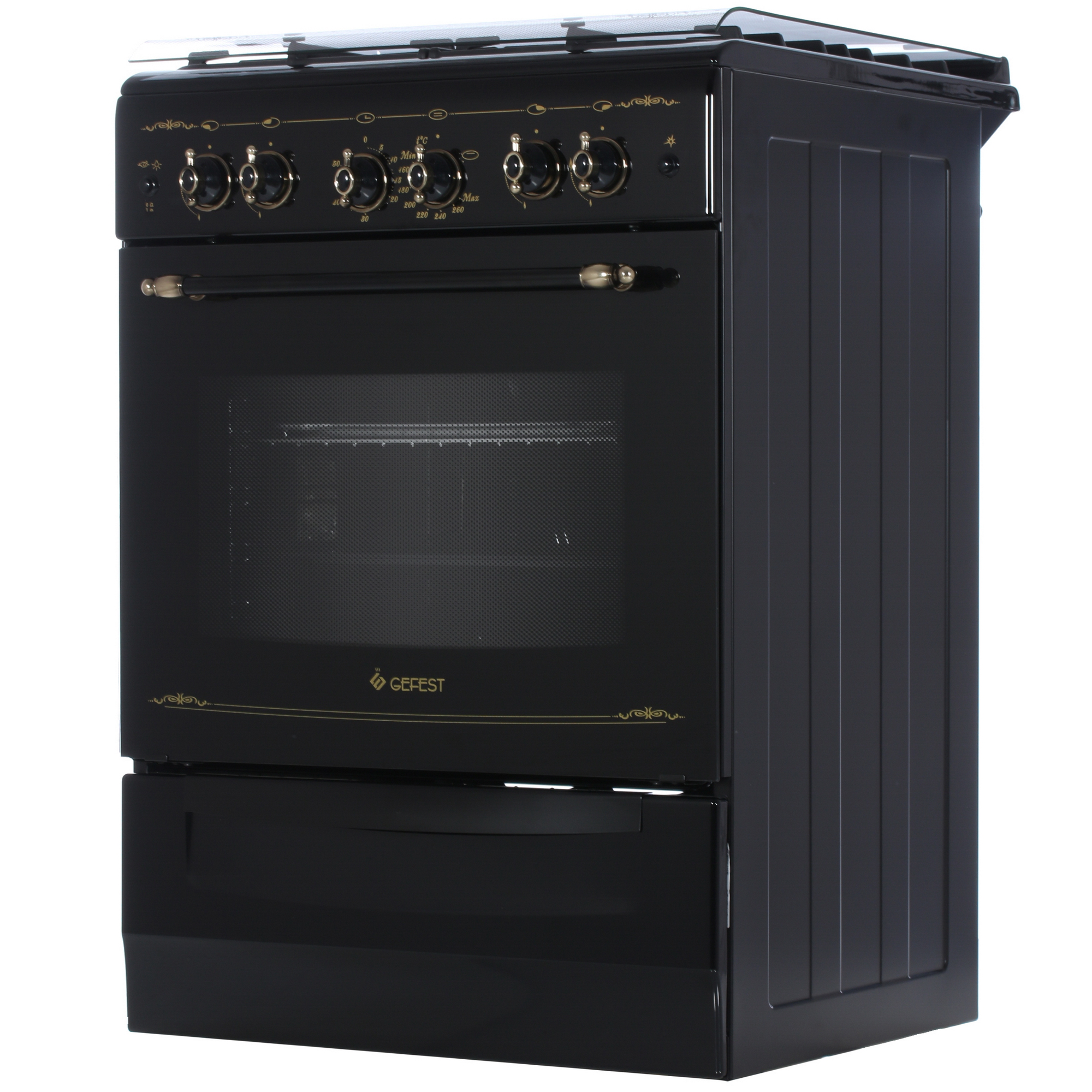 8115334 Газовая плита Gefest ПГ 6100-02 0183 черный STDN-0092657 - Вид №2