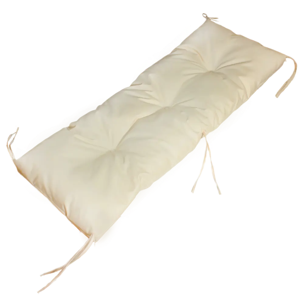 ТУБА-ДУБА Подушка для садовой мебели «Дачные посиделки» кремовая 84253125 STLM-0047511 - Вид №1