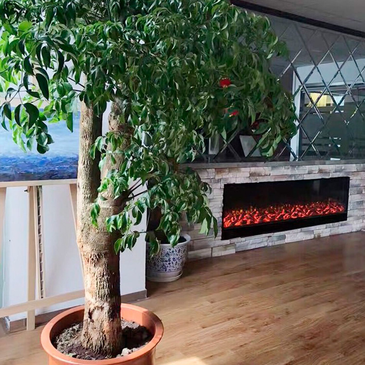 Встроенный электрический камин SINED VESUVIO ARCH-00143800 - Вид №7