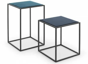 EPÒNIMO Квадратный стальной журнальный столик Gotham Gt002/003