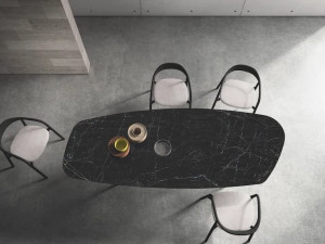 Керамический стол свободной формы