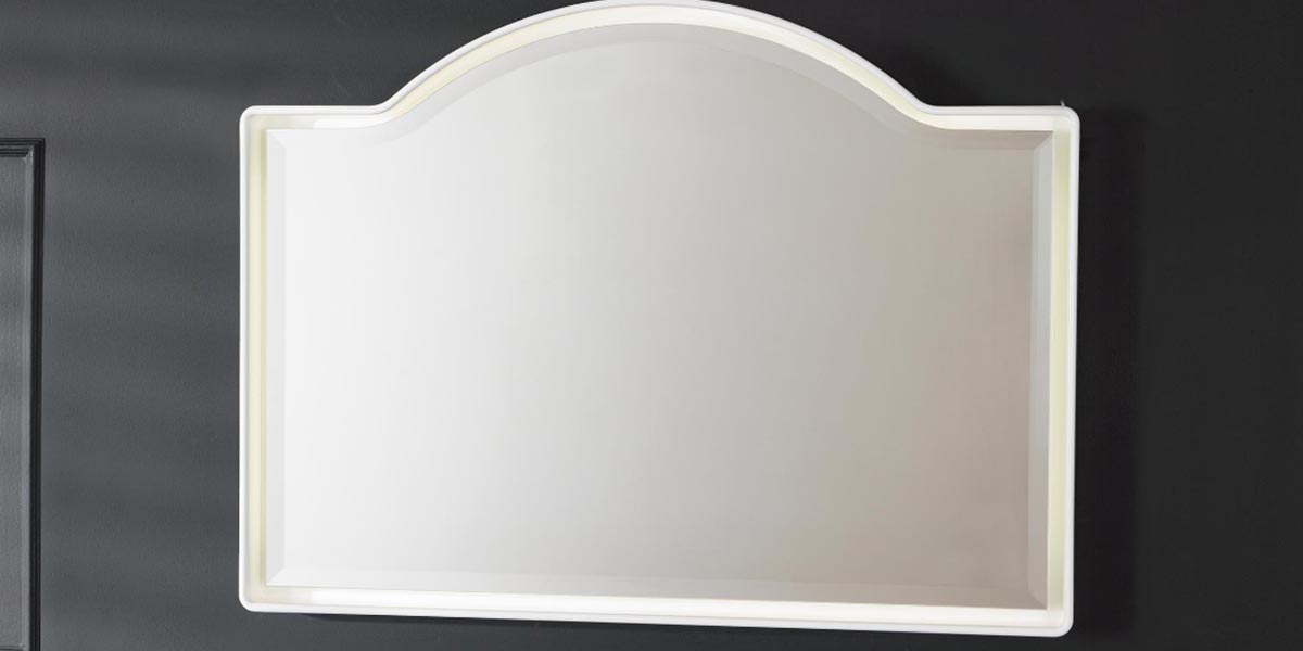 Настенное зеркало с подсветкой Loano 97 MR-LOA-97-GW Victoria + Albert MRLOA97GW - Вид №1