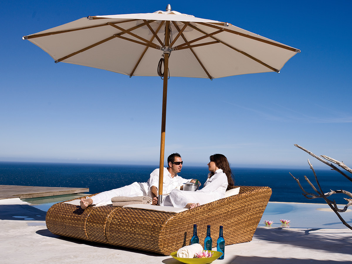 66.00.0038 Зонт Sunrise ∅ 3,3 м - uni natural Mbm - Вид №2