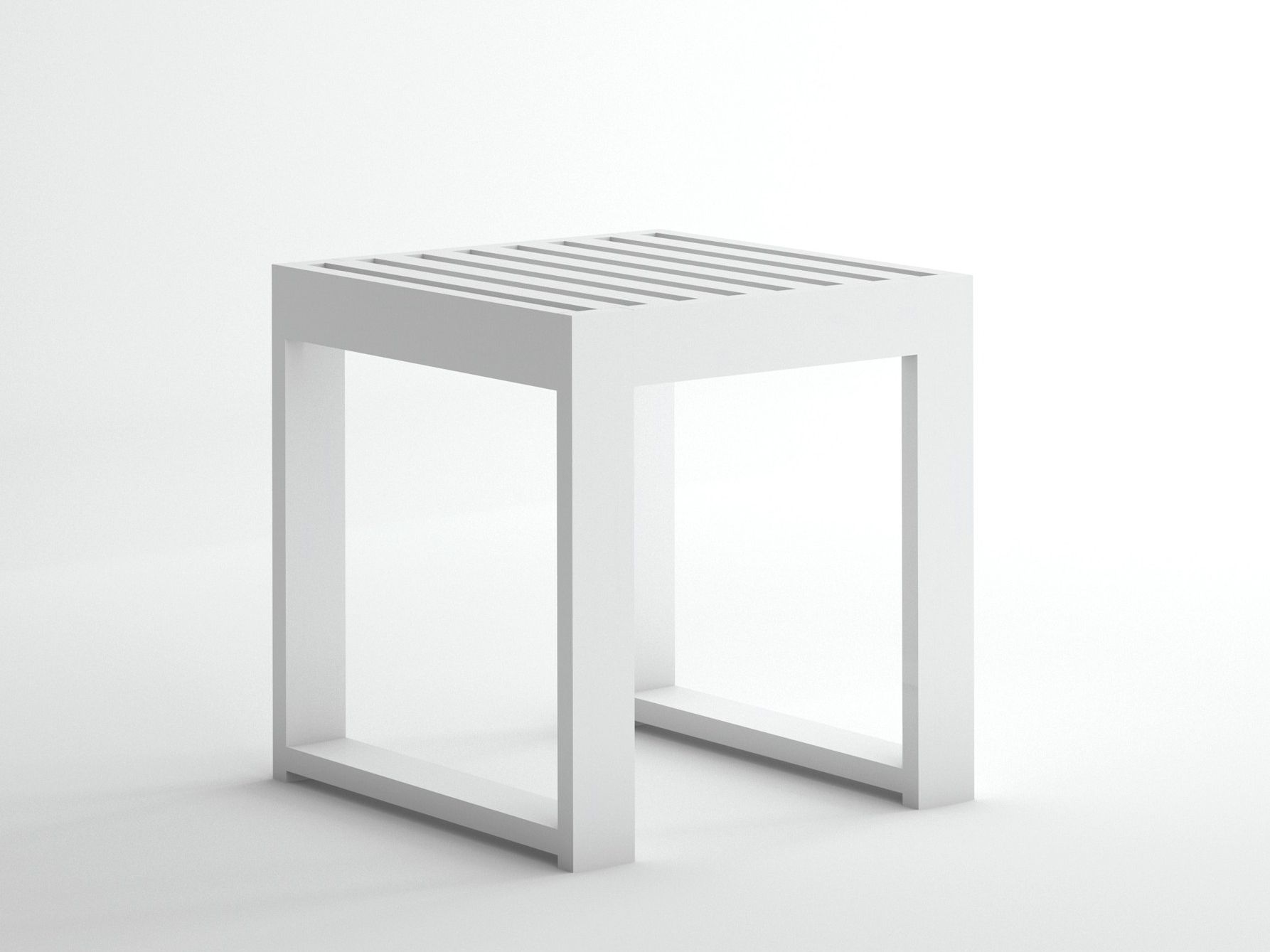 Прямоугольный алюминиевый журнальный столик GANDIABLASCO ДНК ARCH-00148261 - Вид №2