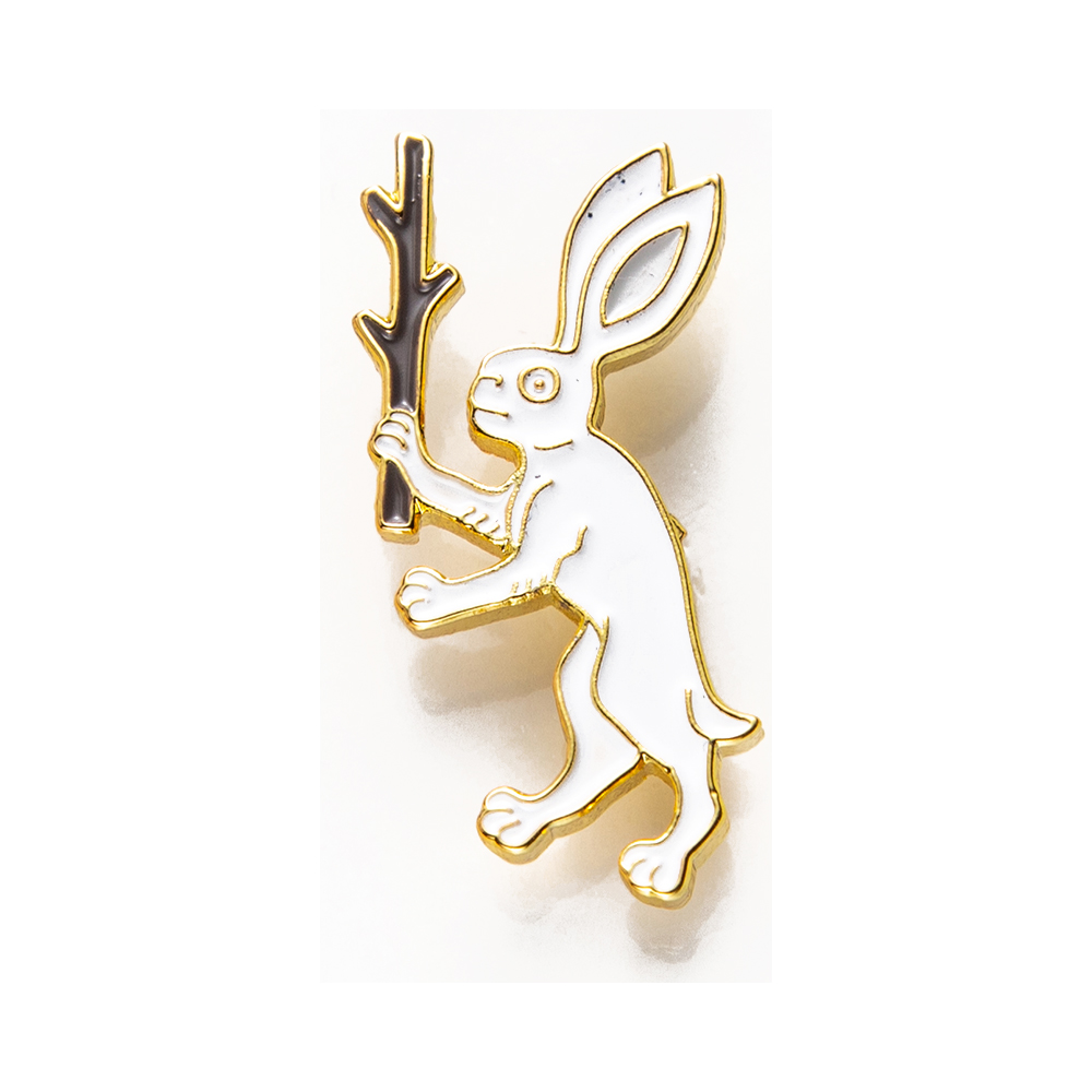 1086579 Значок эмалированный №33 Заяц Santreyd 