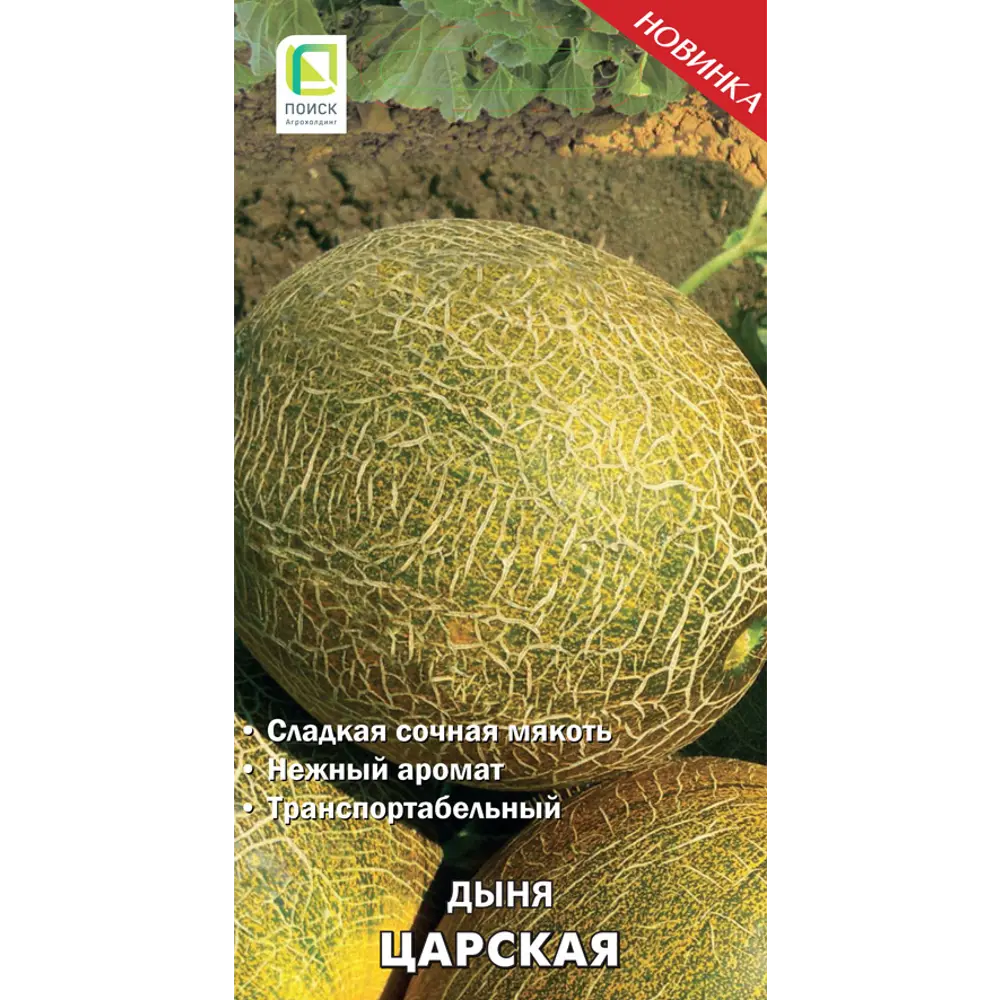 Семена овощей Поиск дыня Царская 15 шт. 89346721 STLM-2178119 